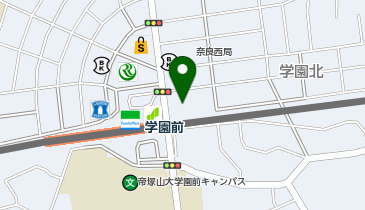 玉井式 国語的算数教室(R)(KECグループ) KECゼミナール 学園前教室の地図画像