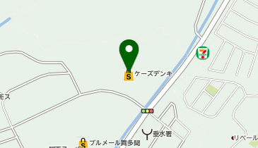 若松個別 舞多聞ケーズデンキ校の地図画像