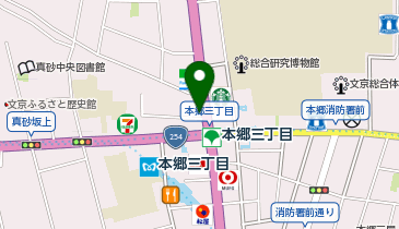 アクシブアカデミー 東大赤門前校の地図画像
