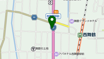 ビーパル個別指導学院 西舞鶴教室の地図画像