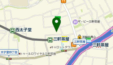 ひのき進学教室 三軒茶屋教室の地図画像