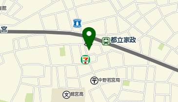 ひのき進学教室 都立家政教室の地図画像