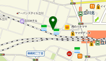 みすず学苑 立川駅・北口校の地図画像