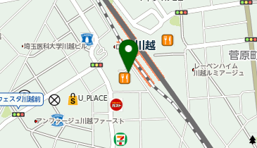 みすず学苑 川越校の地図画像
