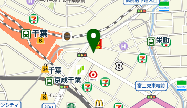 みすず学苑 千葉駅校の地図画像