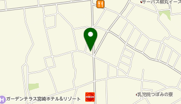 東セミ 情熱個別パッション 宮崎青葉町教室の地図画像