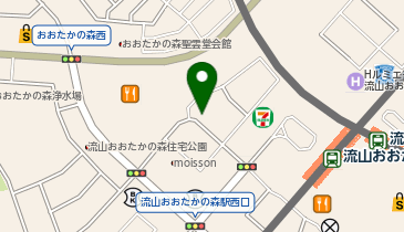 創学舎パーソナル パーソナルおおたかの森教室の地図画像