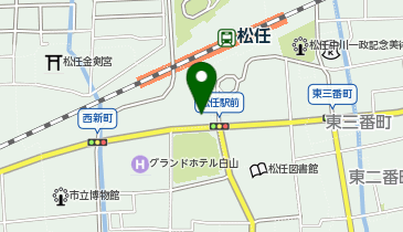 東大セミナー 松任校の地図画像