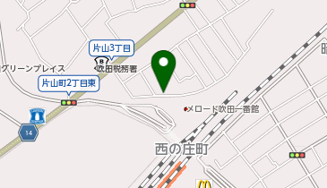 コーチ学習塾 吹田駅前校の地図画像