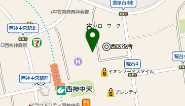 エディック個別・創造学園個別 西神校の地図画像
