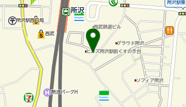 EDIT STUDY(エディットスタディ) 所沢校の地図画像