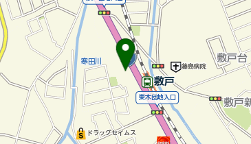 ライズ1 敷戸校の地図画像
