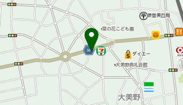 個別学習マイプレイス 北野田校の地図画像