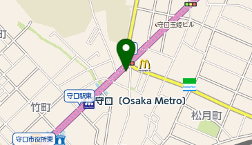 個別学習マイプレイス 守口校の地図画像