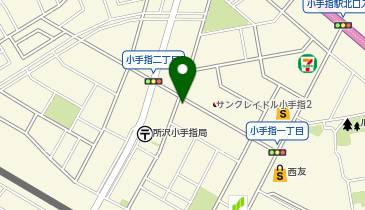 C.B個別学院 小手指本部の地図画像