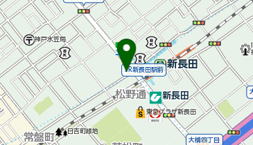 まんてん個別指導塾 新長田教室の地図画像