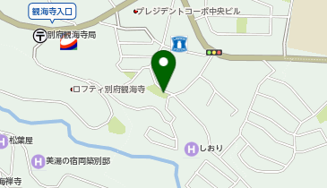 個別指導の慶林館・大分県高校入試問題研究会(高入研) 別府校の地図画像