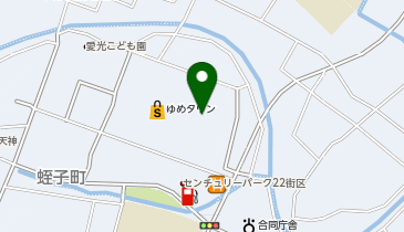 個別指導の慶林館・大分県高校入試問題研究会(高入研) ゆめタウン中津校の地図画像