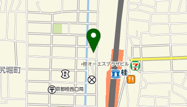 洛進パーソナル 桂校の地図画像