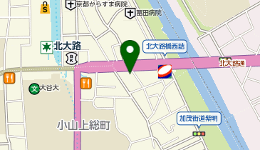 成基の個別教育 ゴールフリー 知求館教室(北大路)の地図画像