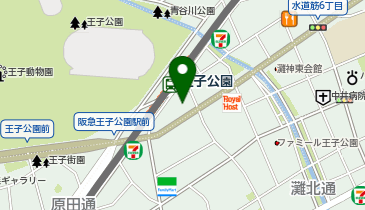 個別指導の明光義塾 王子公園教室の地図画像