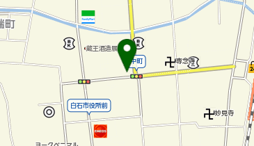 個別指導の明光義塾 白石教室(宮城県)の地図画像