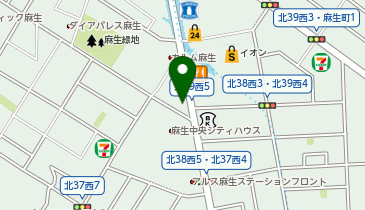 個別指導の明光義塾 麻生駅前教室の地図画像