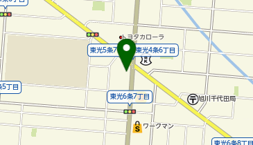 個別指導塾の学習空間 旭川東光教室の地図画像