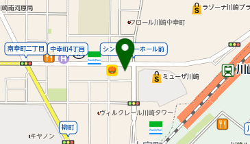 湘南ゼミナール 公立中高一貫コース 川崎の地図画像