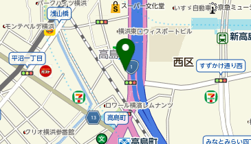 城南推薦塾 横浜本部校の地図画像