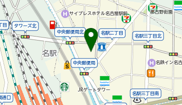 プロ家庭教師の名門会(学習塾) 名古屋駅前校の地図画像