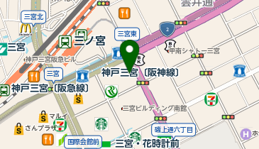 プロ家庭教師の名門会(学習塾) 三宮駅前校の地図画像