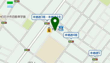 個別指導塾の学習空間 本郷通教室の地図画像