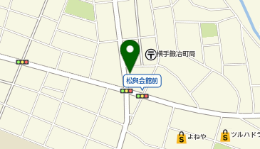個別指導 学参 横手校の地図画像