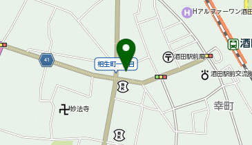 個別指導 学参 酒田校の地図画像