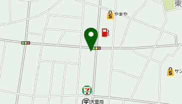 個別指導 学参 天童校の地図画像