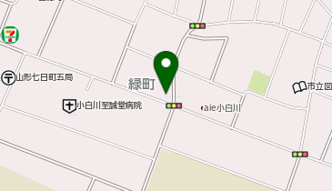 個別指導 学参 山形大学前校の地図画像