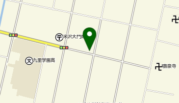 個別指導 学参 米沢校の地図画像