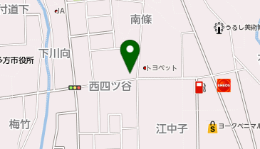 個別指導 学参 喜多方校の地図画像