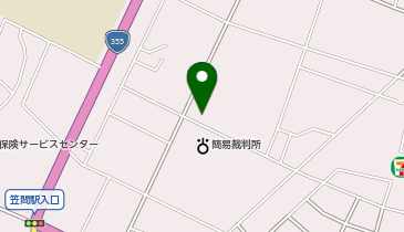 個別指導 学参 笠間校の地図画像