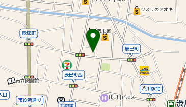 個別指導 学参 渋川校の地図画像