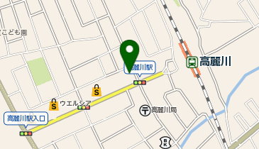 個別指導 学参 日高中央校の地図画像