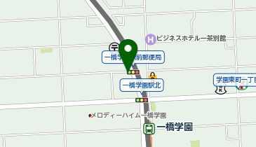 個別指導 学参 小平校の地図画像