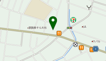 個別指導 学参 大形校の地図画像