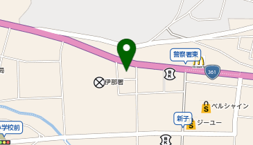 個別指導 学参 伊那校の地図画像