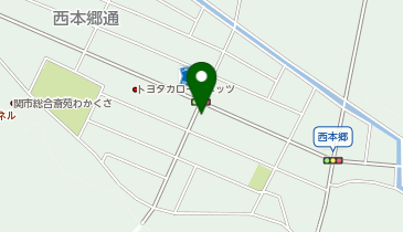 個別指導 学参 関校の地図画像