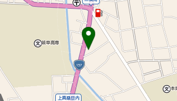 個別指導 学参 本巣校の地図画像