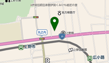 個別指導 学参 伊賀校の地図画像