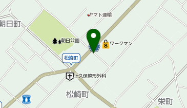 個別指導 学参 名張校の地図画像