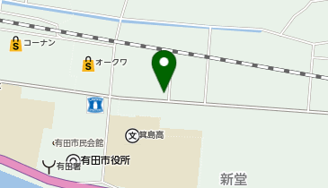 個別指導 学参 有田校の地図画像